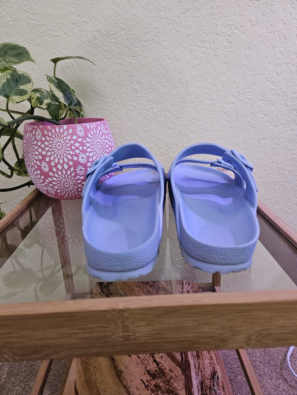 Birkenstock Arizona Eva Waterproof sandals in dusty blue Sz Eu 39 - Picture 3 of 9